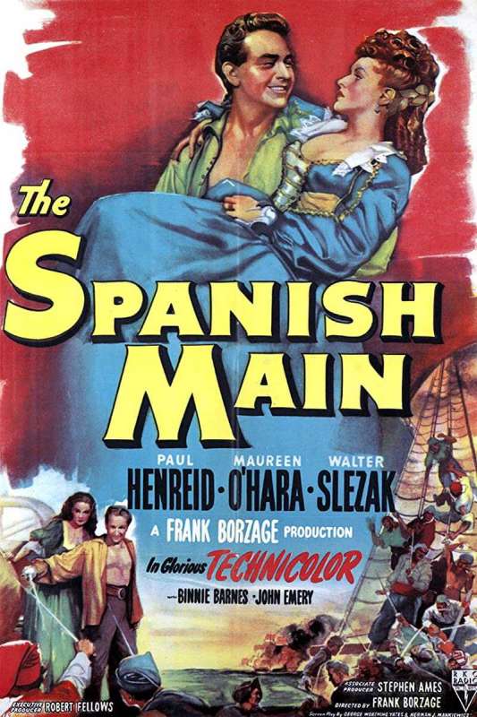 فيلم The Spanish Main 1945 مترجم اون لاين