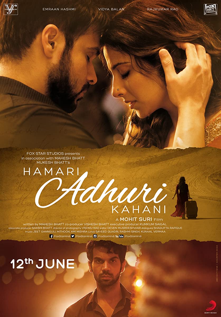 فيلم Hamari Adhuri Kahani 2015 مترجم اون لاين