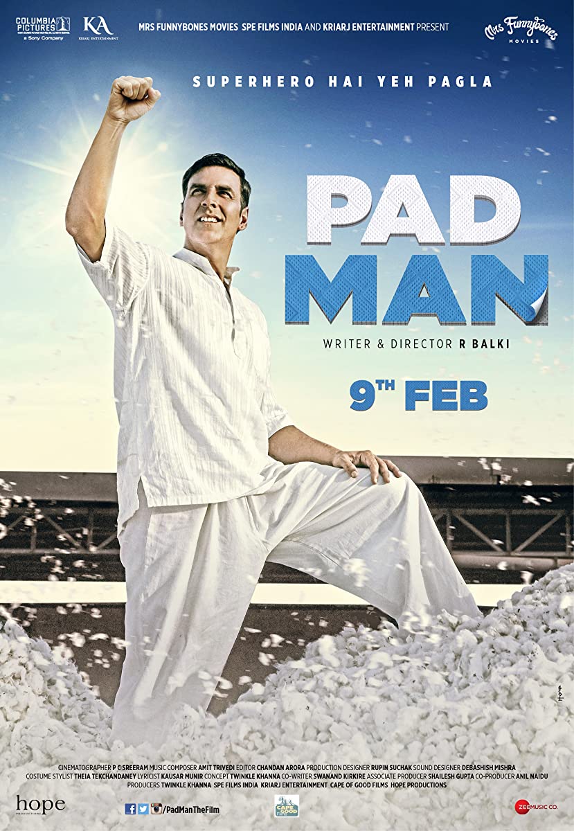 فيلم Pad Man 2018 مترجم اون لاين