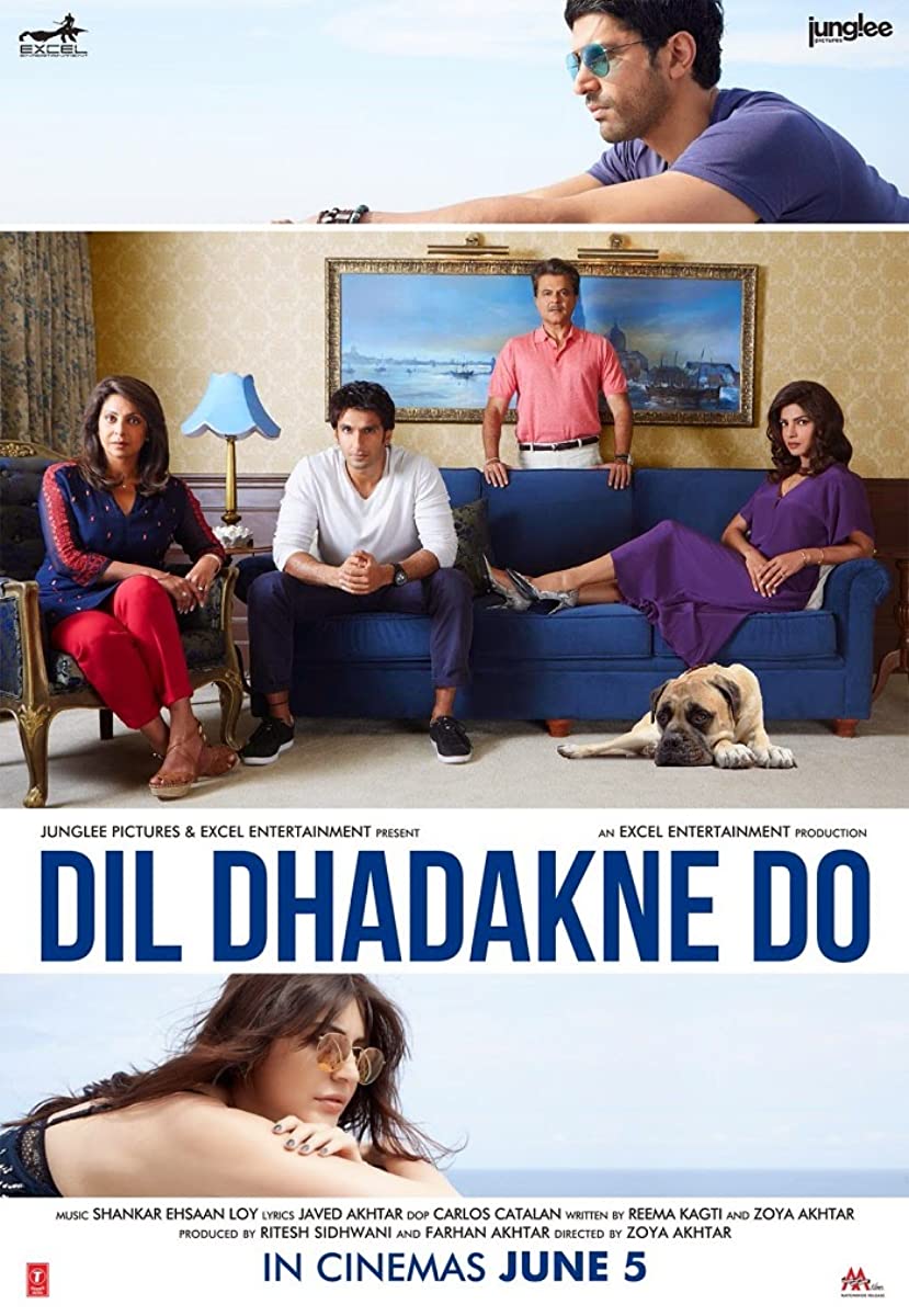 فيلم Dil Dhadakne Do 2015 مترجم اون لاين