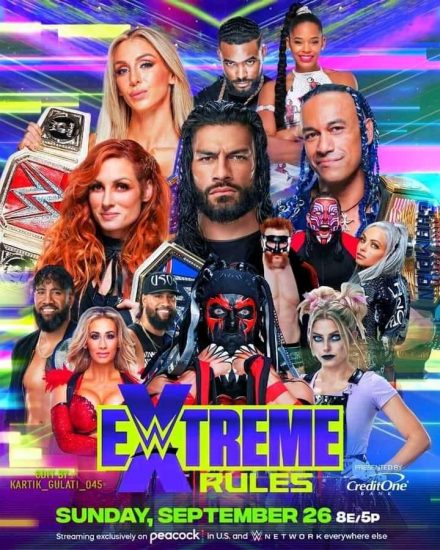 عرض اكستريم رولز WWE Extreme Rules 2021 مترجم