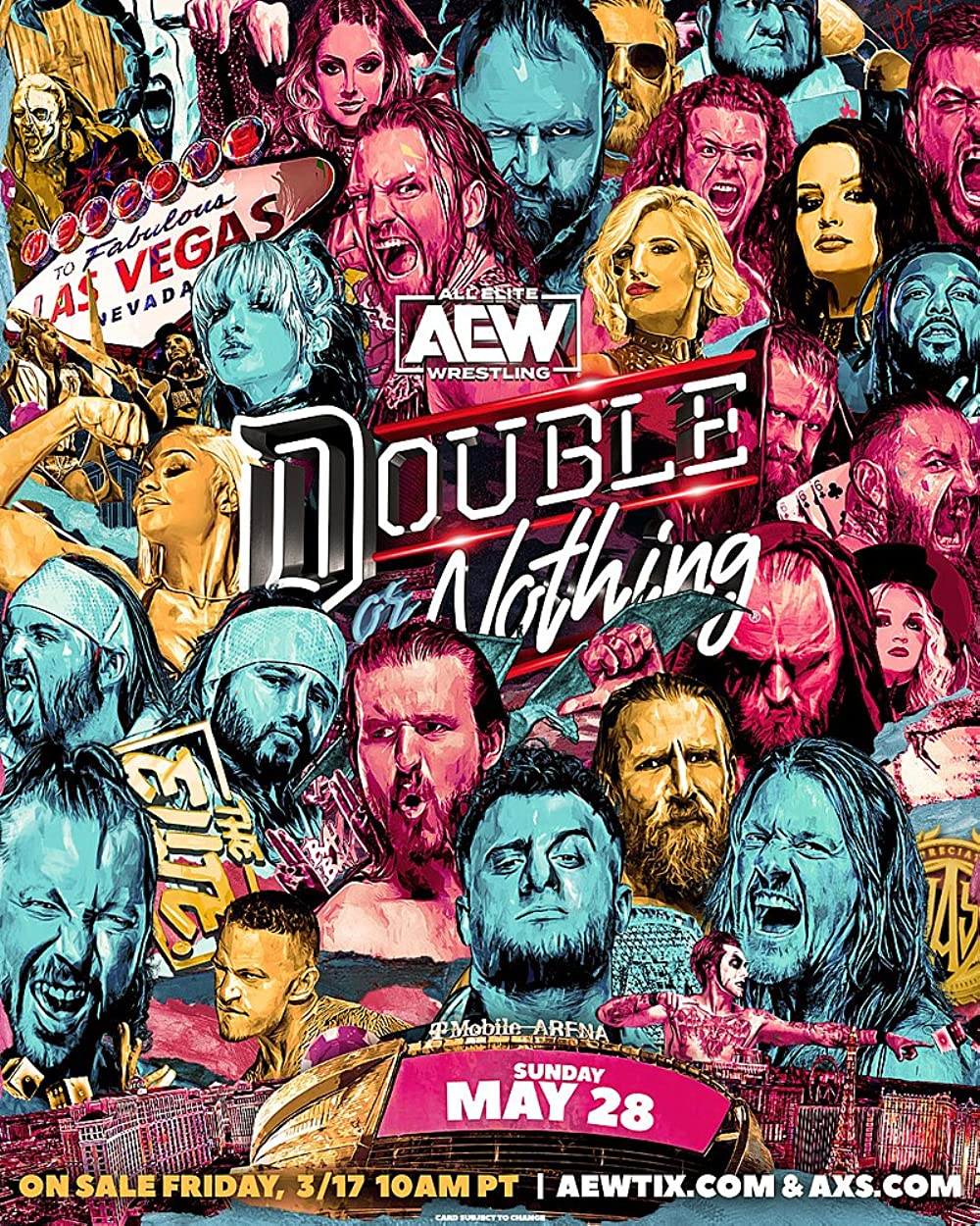 عرض AEW Double or Nothing 2023 مترجم اون لاين