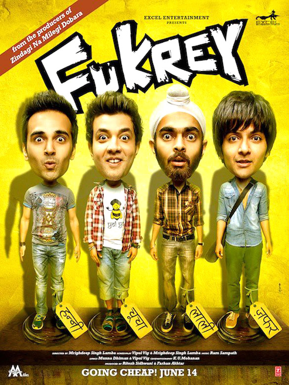 فيلم Fukrey 2013 مترجم اون لاين