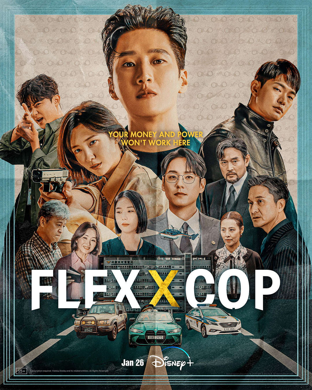 مسلسل ثري ضد محققة Flex X Cop الحلقة 12